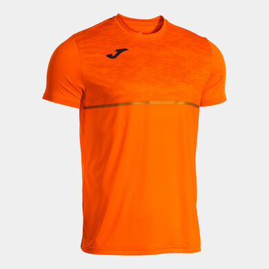 Camiseta manga corta hombre Record III naranja