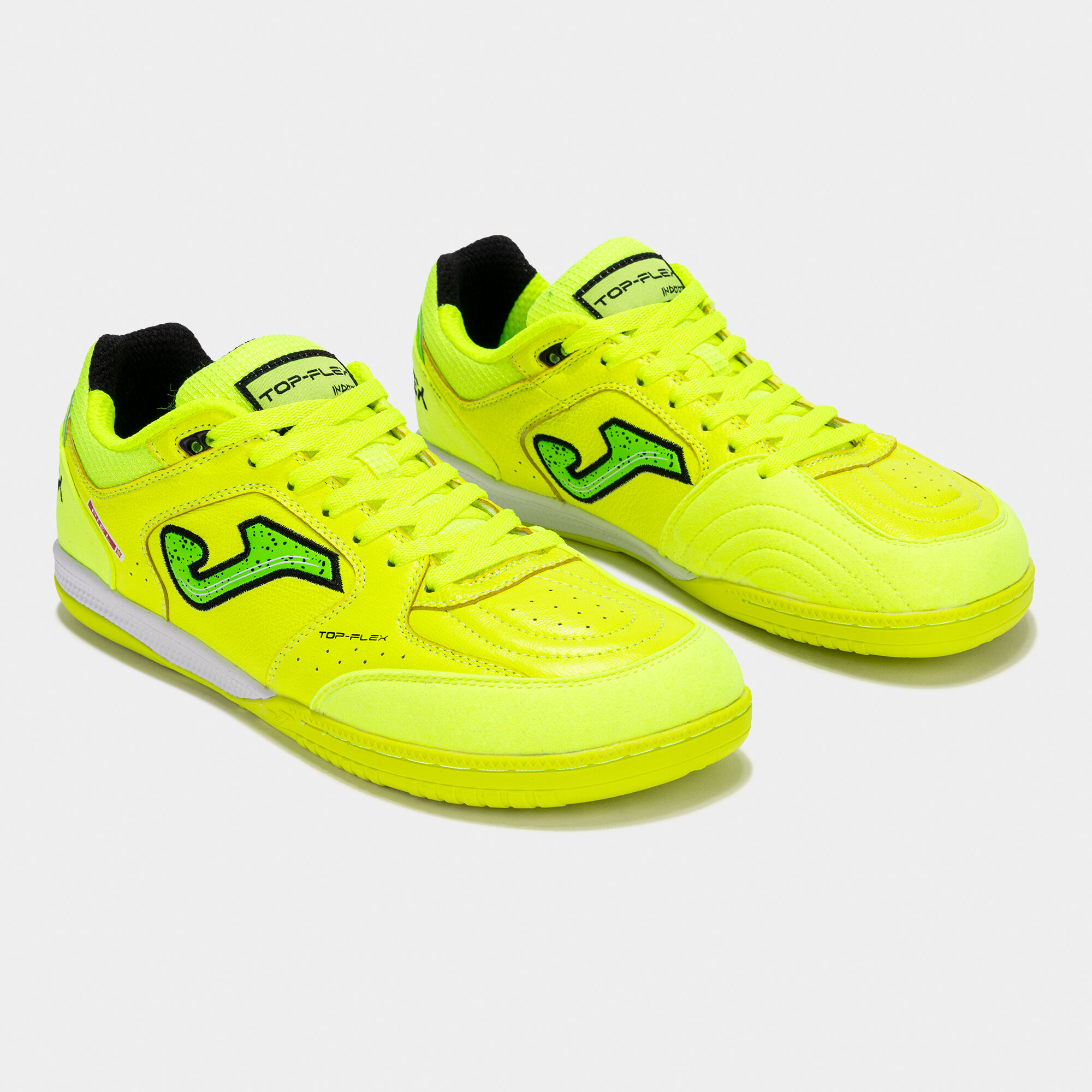 Futsal shoes Top Flex Foot Shape 25 indoor fluorescent green | JOMA®