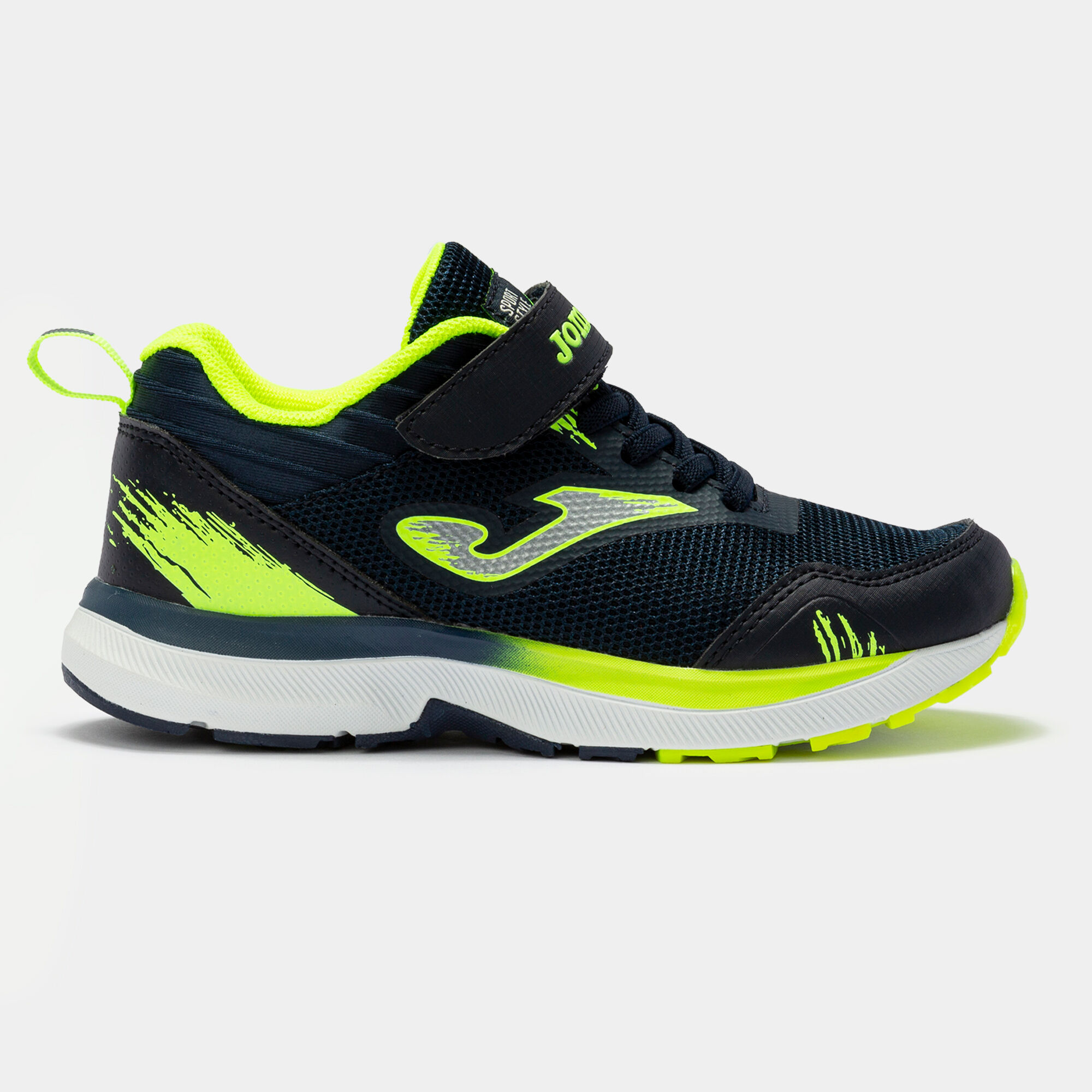 CASUAL SHOES FAST 22 JUNIOR NAVY BLUE FLUORESCENT YELLOW