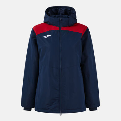 Anorak mulher Trivor II azul marinho escuro vermelho