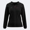 Hooded jacket woman Mystic black