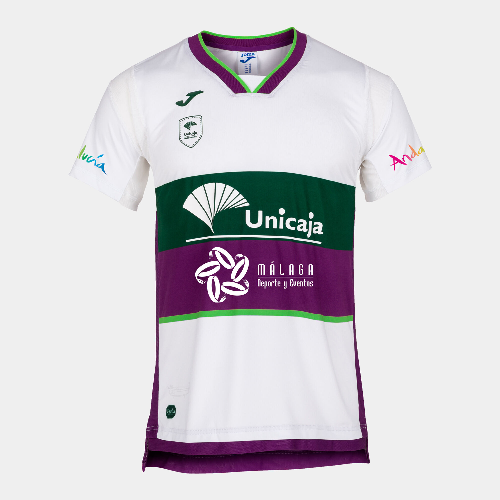 Camiseta unicaja baloncesto 2025