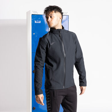 Soft shell hombre Basilea II negro
