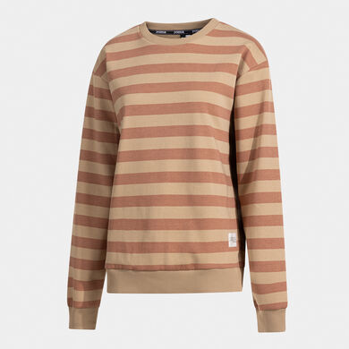 Sweatshirt woman Mimetic light brown