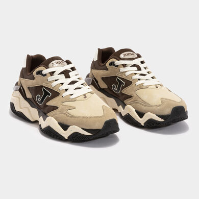 Zapatillas casual C1400 Men 24 hombre beige marrón