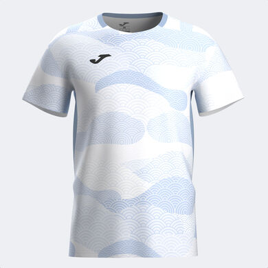 Maillot manches courtes homme Challenge bleu