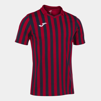 Kurzarmshirt mann Copa II rot marineblau