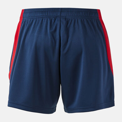 Short mujer Tokio dark navy rojo
