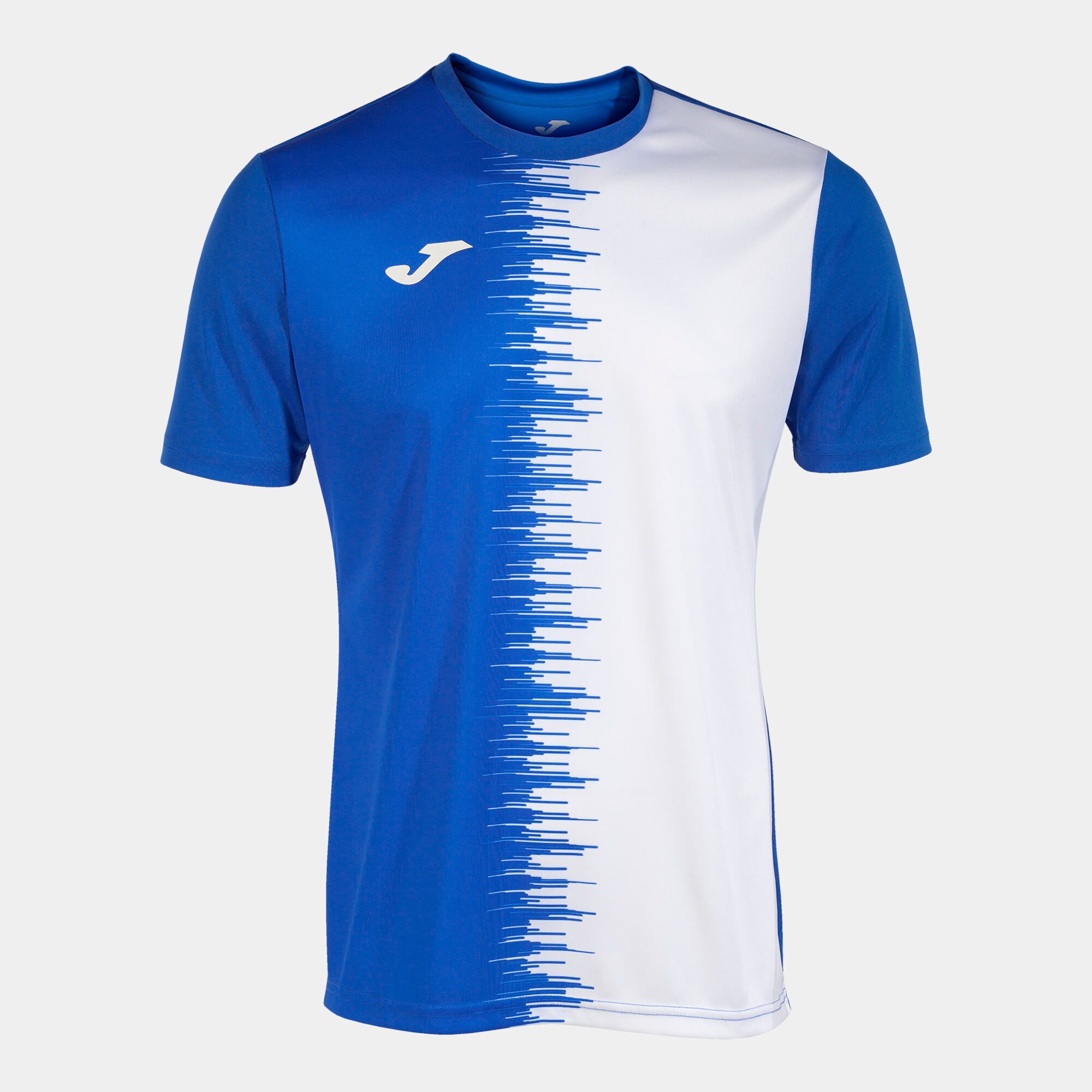 Maglia a manica corta uomo City II blu reale bianco JOMA