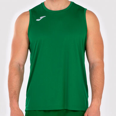 Camiseta sin mangas hombre Combi Basket verde