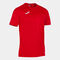 Shirt short sleeve man Strong red