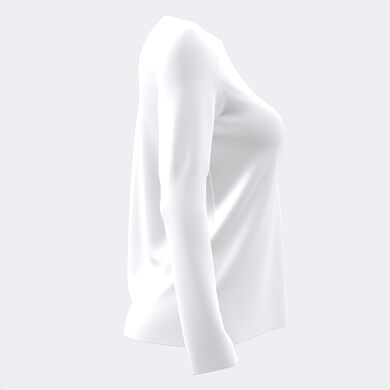 Long sleeve shirt woman Daphne white
