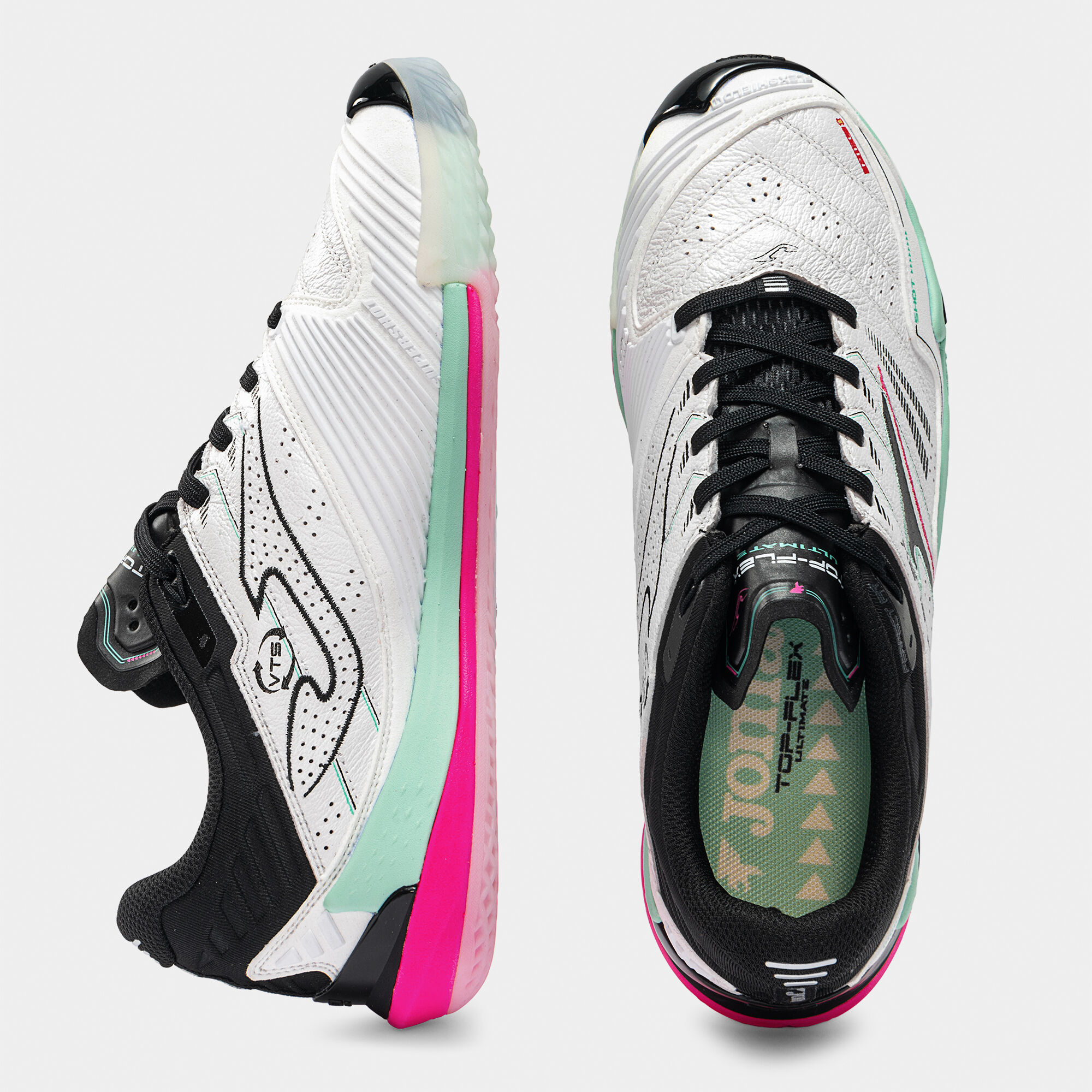 Futsal shoes Top Flex Ultimate 26 indoor white black | JOMA®