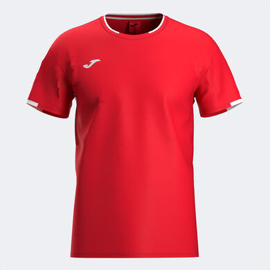 Camiseta manga corta hombre torneo rojo
