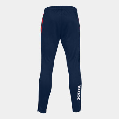 Longs pants man Eco Championship navy blue red