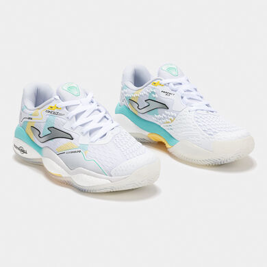 Sapatilhas Smash Lady 25 argila mulher branco azul