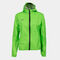Rainjacket woman Combi fluorescent green
