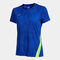 Shirt short sleeve woman R-City royal blue