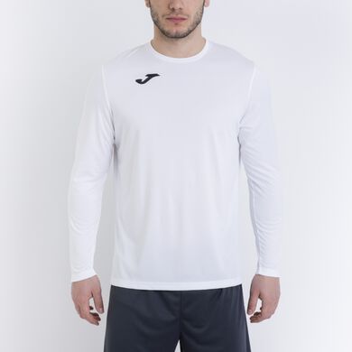 Langarmshirt mann Combi weiß