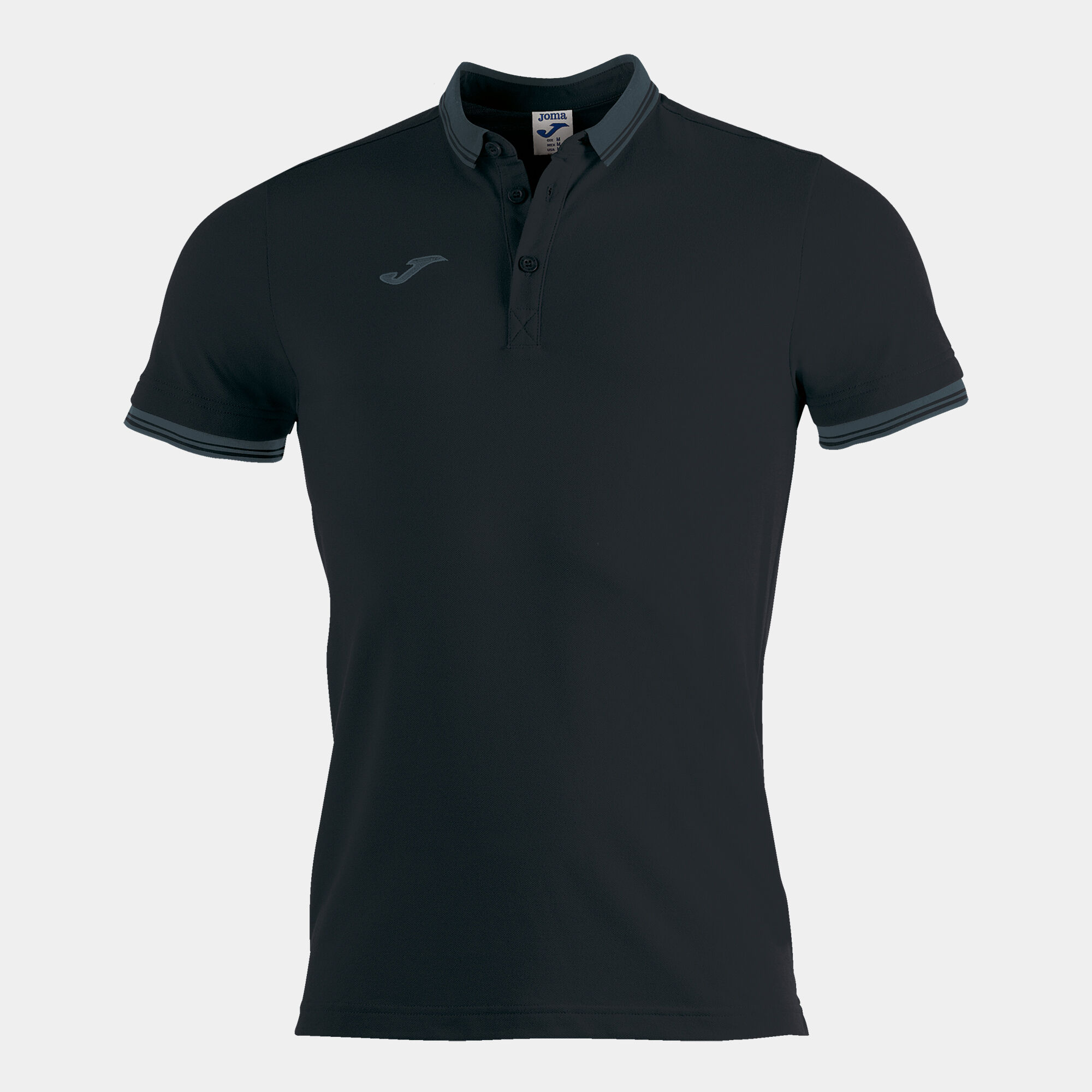 Polo shirt short-sleeve man Bali II black