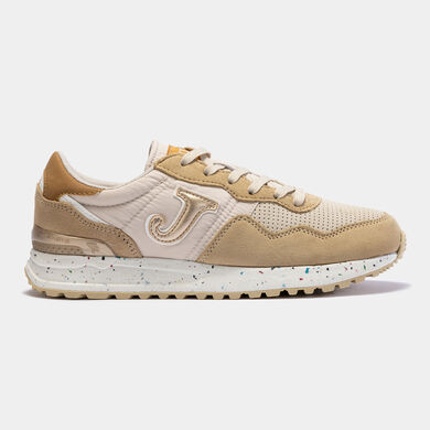 Pantofi sport casual C.367 22 damă bej roz