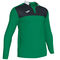 Polo manga larga hombre Winner II verde negro