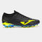 Botas fútbol Evolution Top 25 césped artificial AG negro
