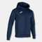 Chaqueta con capucha hombre Menfis marino