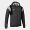 Chaqueta con capucha hombre Confort III gris melange