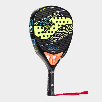 Racheta de padel Gold Pro negru galben fosforescent
