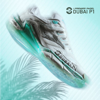 Pantofi sport Slam Men 25 Dubai Premier Padel P1 bărbaȚi alb