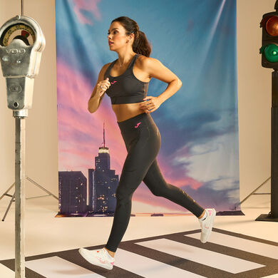 Leggings lang frau R-Night dunkelgrau