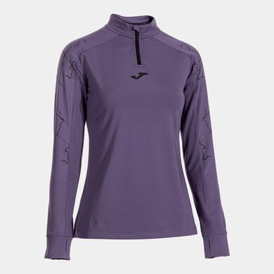 Sweatshirt woman R-CITY HELUM violet