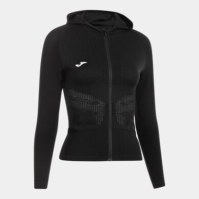 Veste à capuche femme R-Trail Nature noir