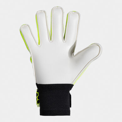 Guantes portero f&uacute;tbol Calcio verde fl&uacute;or negro