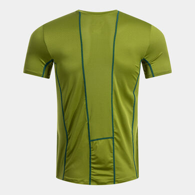 Maillot manches courtes homme Explorer iconic vert