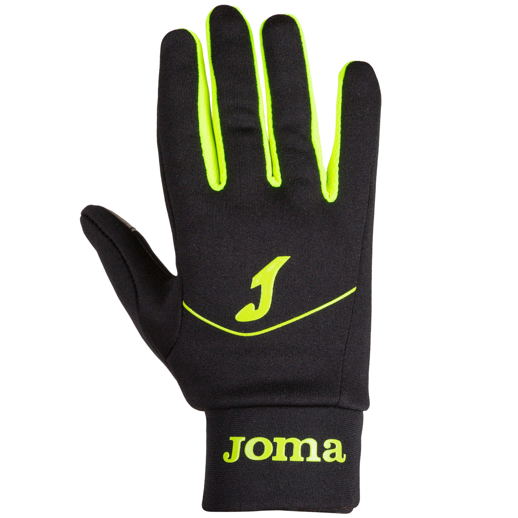 Gloves T ctil black fluorescent yellow