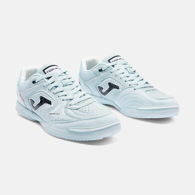 Zapatillas f&uacute;tbol sala Top Flex 26 indoor turquesa