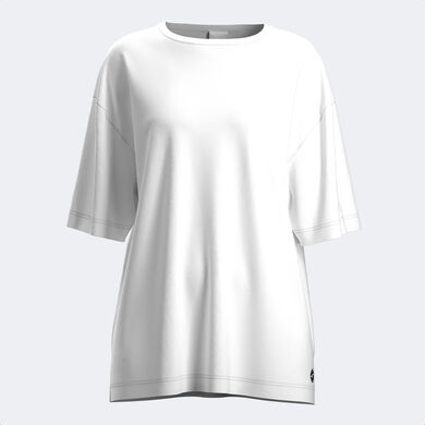T-shirt manga curta mulher Breath branco