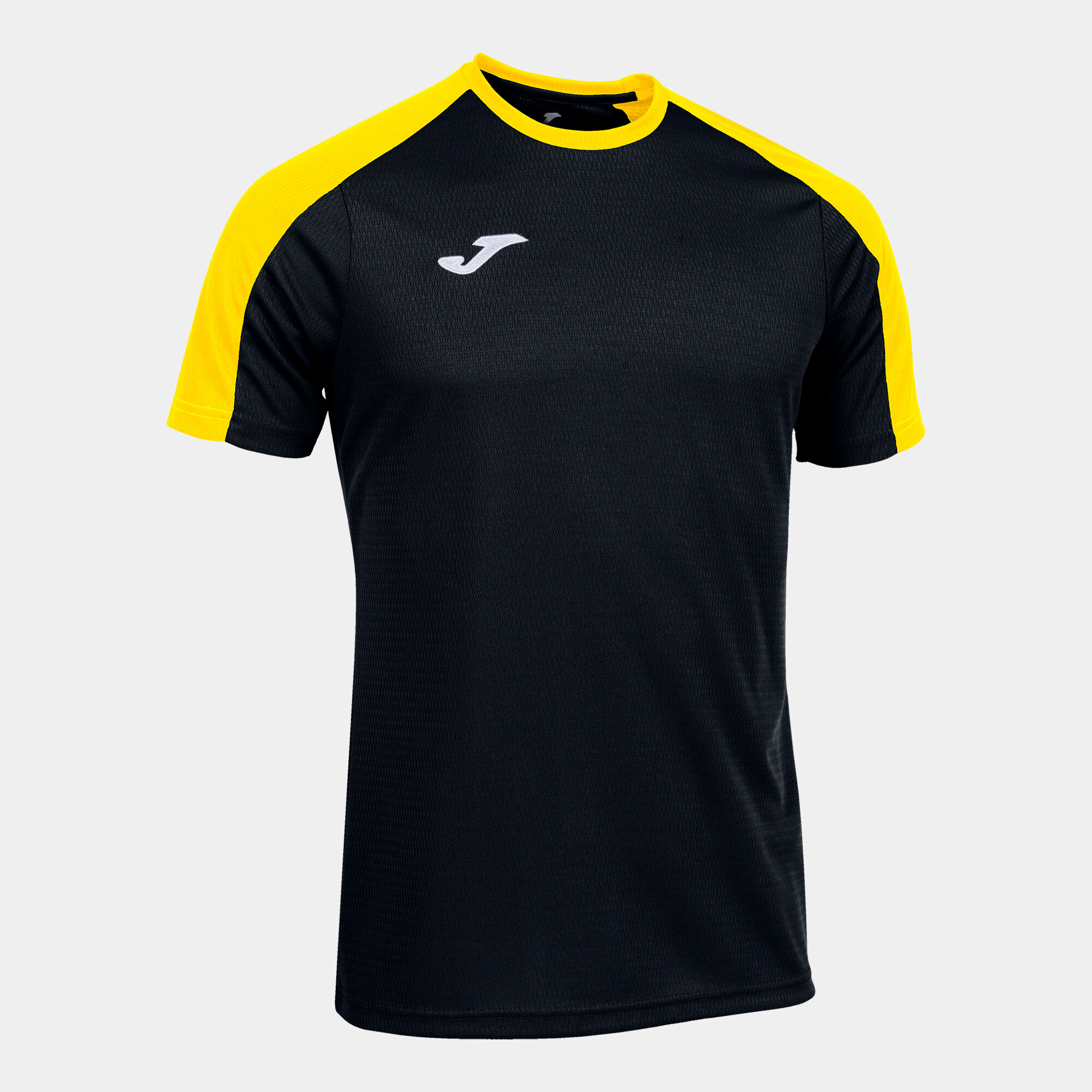 Shirt short sleeve man Eco Championship black yellow