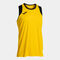 Camiseta sin mangas hombre Final Basket III amarillo negro