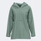 Hanorac cu gluga damă Soft verde