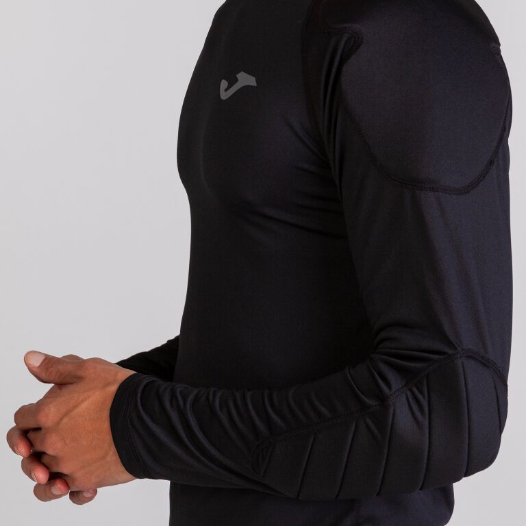 Camiseta manga larga hombre Protec negro JOMA
