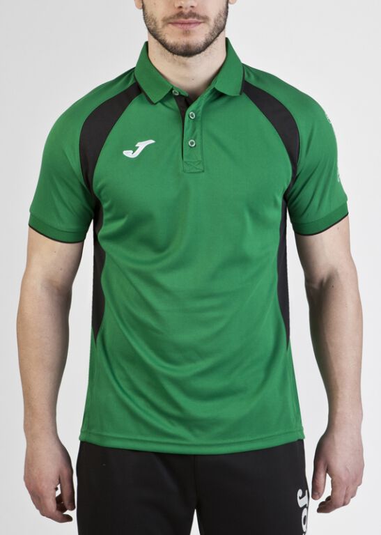 Polo manches courtes homme Championship III vert noir