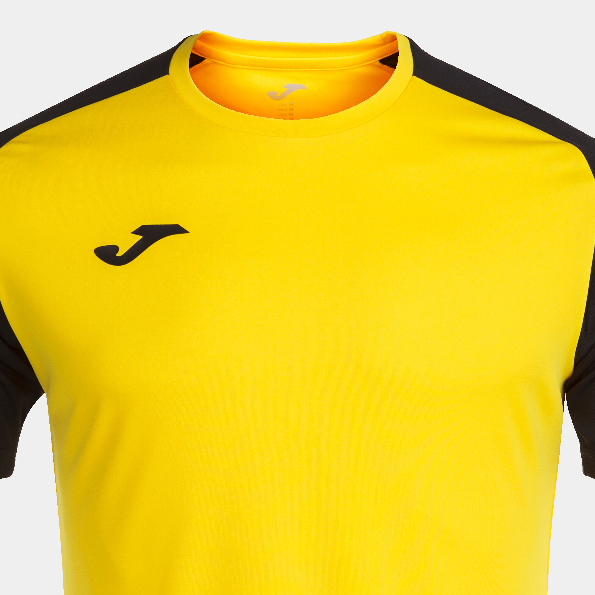 Shirt short sleeve man Tiger IV yellow black