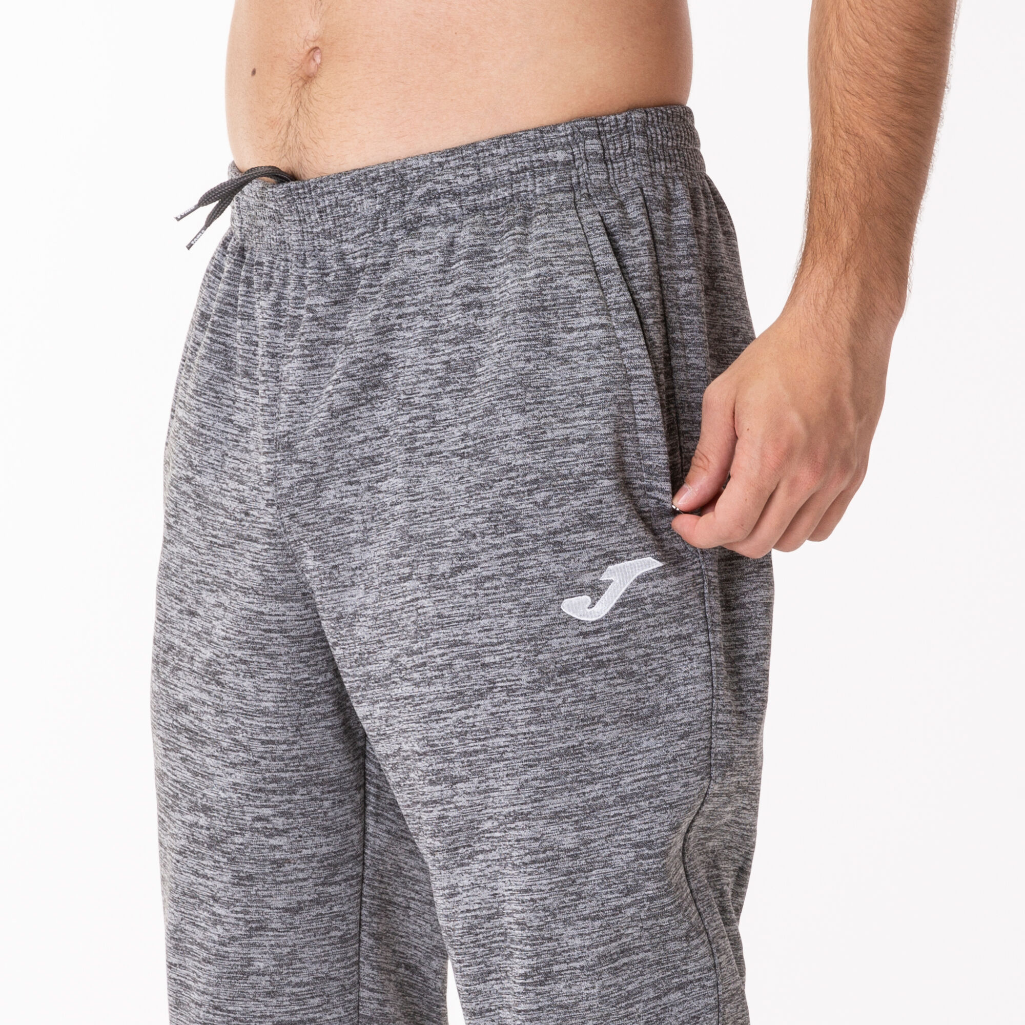 Longs pants man Elba melange gray