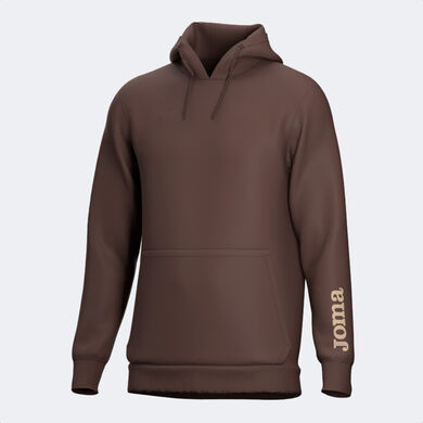 Felpa con cappuccio unisex University marrone