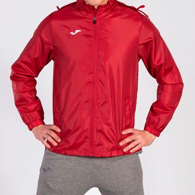 Chubasquero hombre Iris rojo