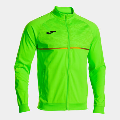 Bluza rozpinana mężczyźni Record III fluorescencyjny zielony