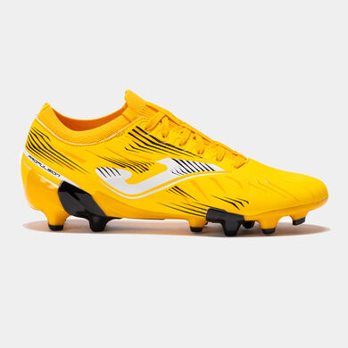 Botas fútbol Propulsion 25 terreno firme FG amarillo